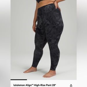 Lululemon Align High Rise Legging 28”
